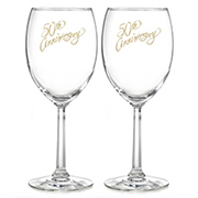 50th Anniversary Wine Glasses